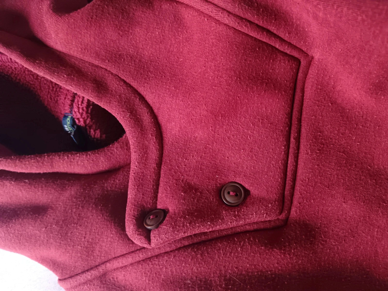 Sudadera granate Kiabi – photo 3